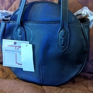 T-Shirt & Jeans Tambie black mini tote bag